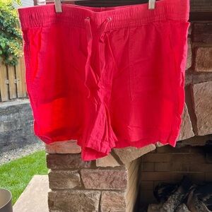 Nautica Bold Red Shorts NWOT